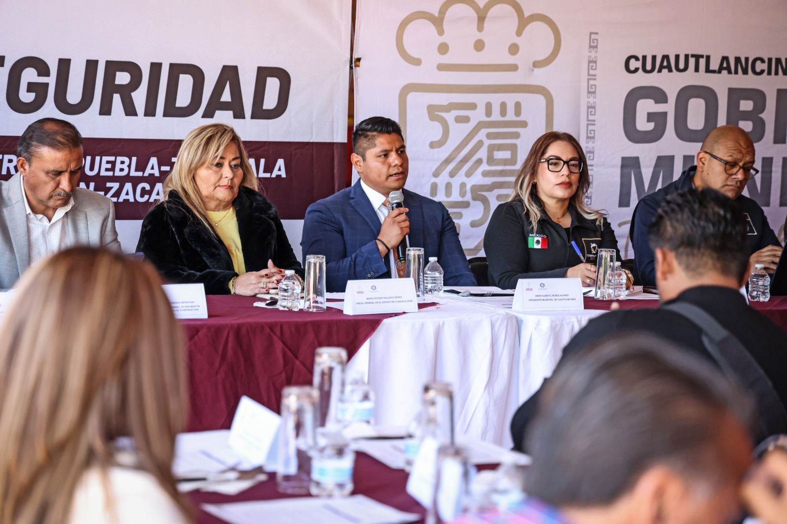Gobierno de Cuautlancingo refuerza estrategias en materia de seguridad.