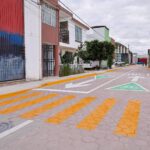 Entrega Lupita Cuautle adoquinamiento en San Bernardino Tlaxcalancingo