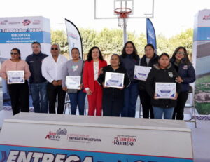 Refuerza Lupita Cuautle espacios educativos con nueva biblioteca en telesecundaria