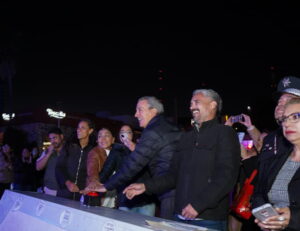 Inaugura Pepe Chedraui mantenimiento integral de la Fuente de los Frailes