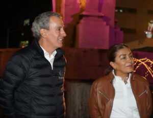 Inaugura Pepe Chedraui mantenimiento integral de la Fuente de los Frailes