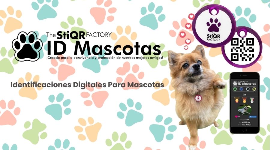 The StiQR Factory ID Mascotas: Identificaciones Digitales para Mascotas.