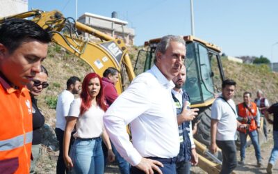 Pepe Chedraui encabeza trabajos de desazolve en Puebla