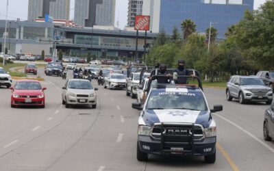 Coordinación entre fuerzas de seguridad fortalece vigilancia y prevención en la Vía Atlixcáyotl