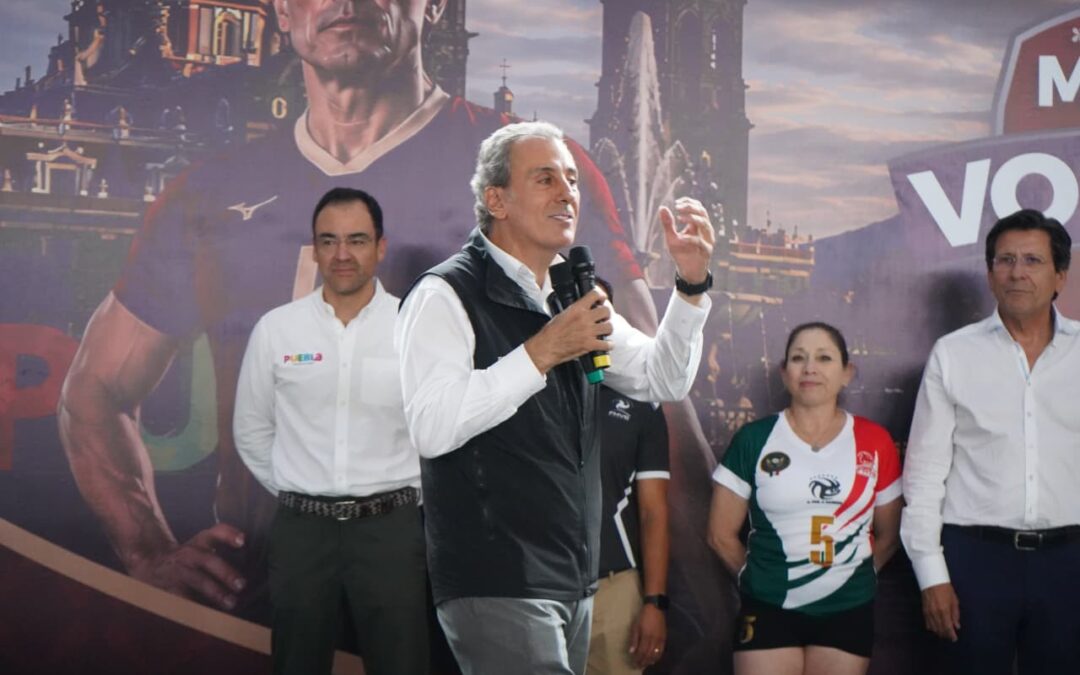 Puebla capital recibe a más de 730 equipos en el Festival Máster de Voleibol