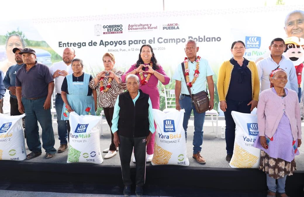 Gobierno del Estado fortalece la producción agropecuaria y acompaña la transformación del campo poblano.