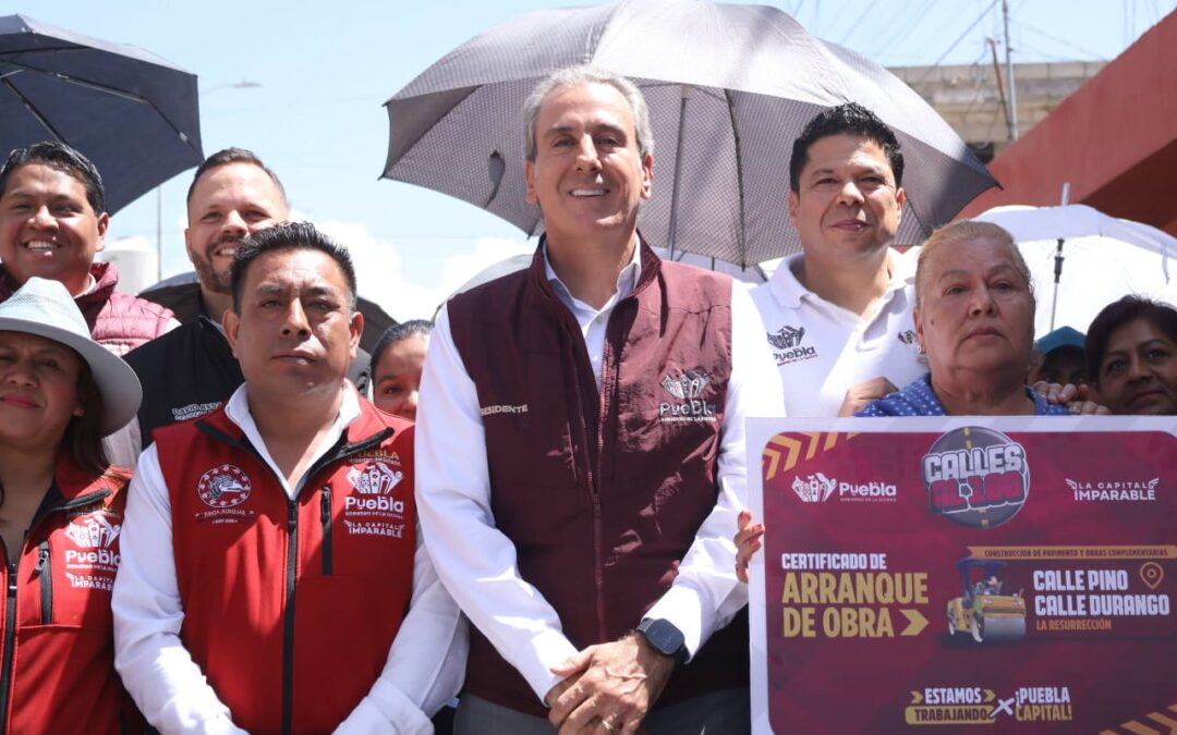 Arranca Pepe Chedraui acciones de mantenimiento vial en la Junta Auxiliar La Resurrección