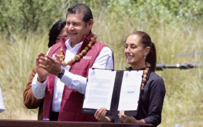 Desde Puebla, Presidenta Sheinbaum firma decreto para reforestar a México y restaurar ecosistemas