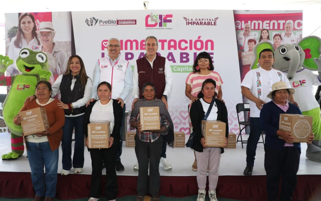 Entrega Pepe Chedraui más de 5 mil despensas del programa “Alimentación Imparable” en San Miguel Canoa