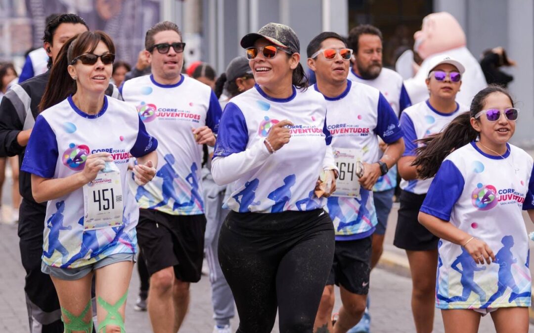 Lupita Cuautle encabezó segunda edición de carrera “Corre por las Juventudes San Andrés Cholula 2026