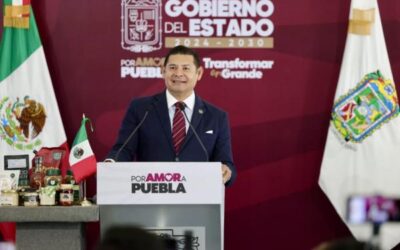 Modernización del Aeropuerto Hermanos Serdán proyecta a Puebla hacia 2030: Armenta Mier.