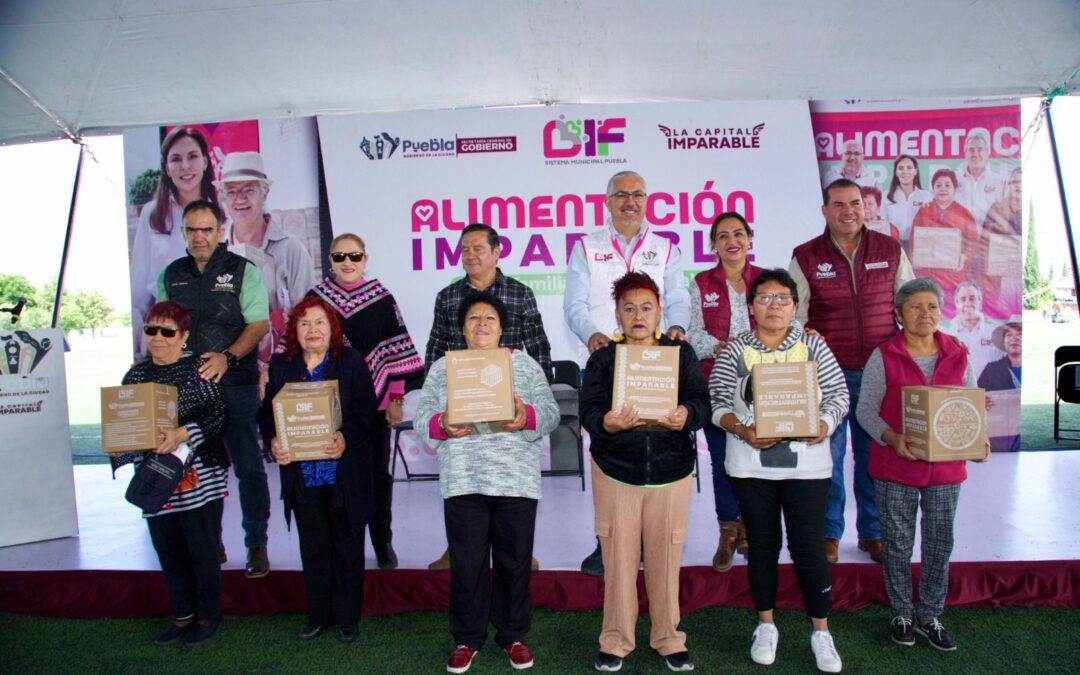 Lleva Gobierno de Pepe Chedraui programa “Alimentación Imparable” a San Felipe Hueyotlipan