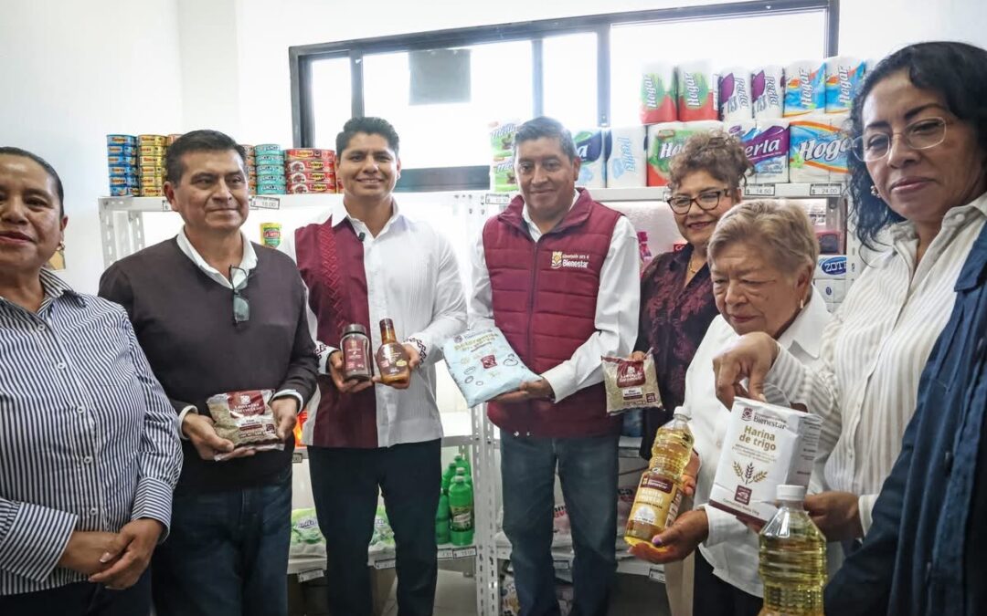 Con la presencia del presidente municipal Omar Muñoz se abre segunda Tienda Bienestar en Cuautlancingo