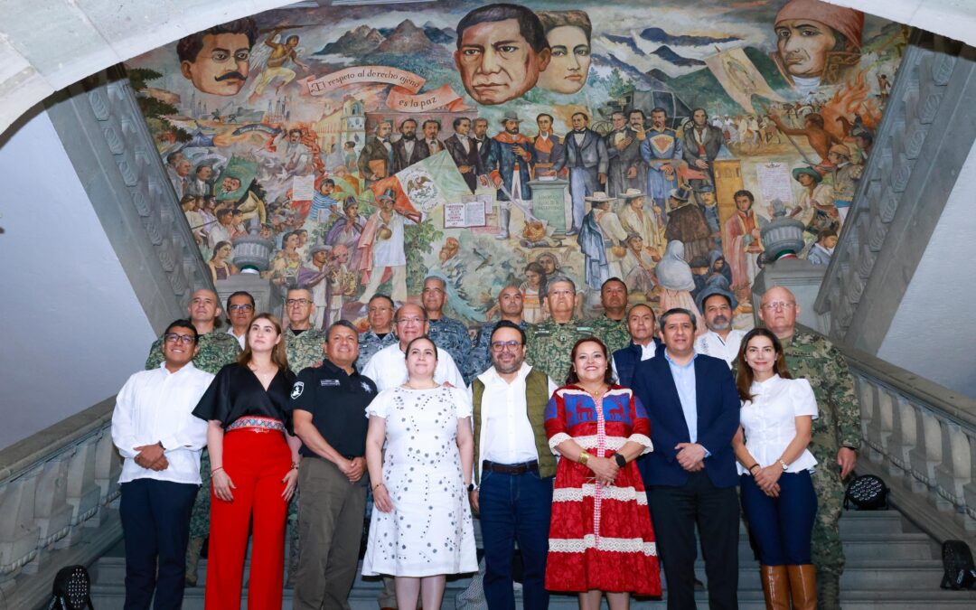 Gobierno del Estado de Puebla refuerza coordinación y seguridad con Oaxaca
