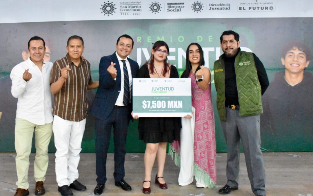 Reconoce Gobierno de Juan Manuel Alonso el talento y liderazgo de las juventudes Texmeluquenses