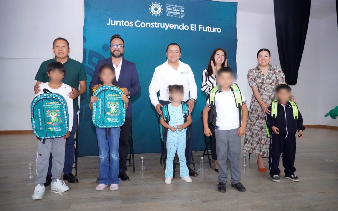 Gobierno de Texmelucan y fundación Dondé suman esfuerzos en favor de la educación de las infancias.