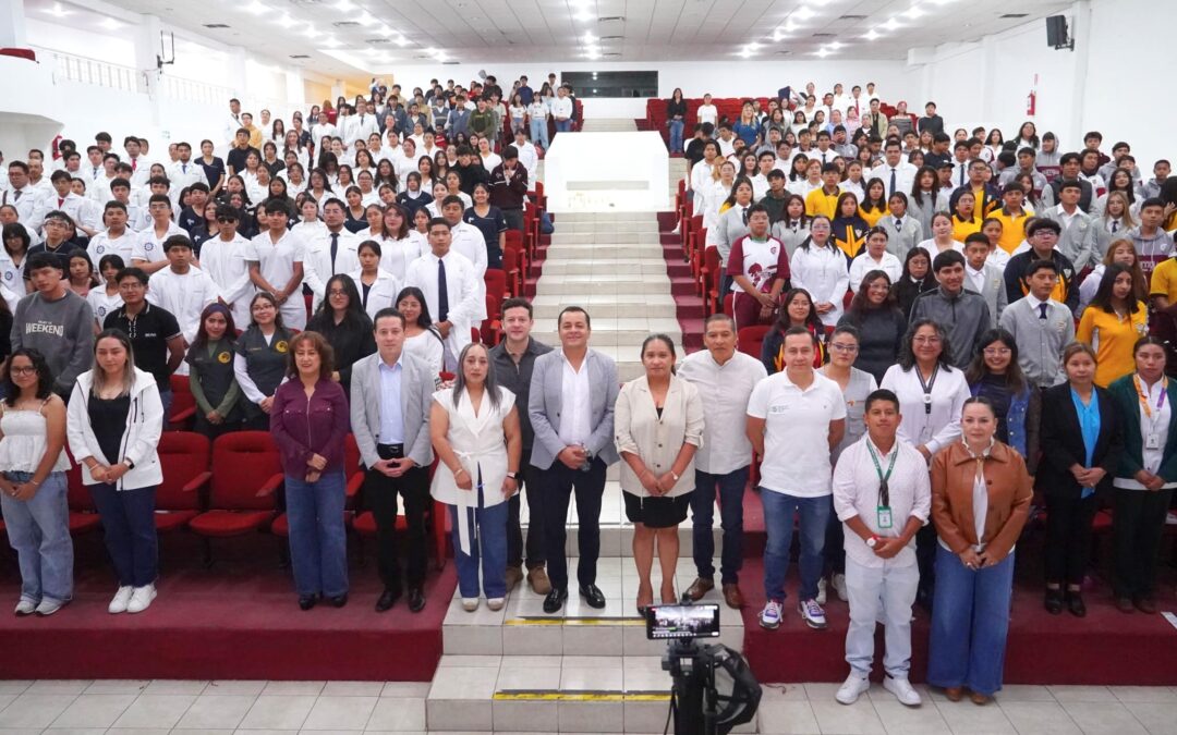 En San Martín Texmelucan, Gobierno de Juan Manuel Alonso acerca prevención y salud a las juventudes.